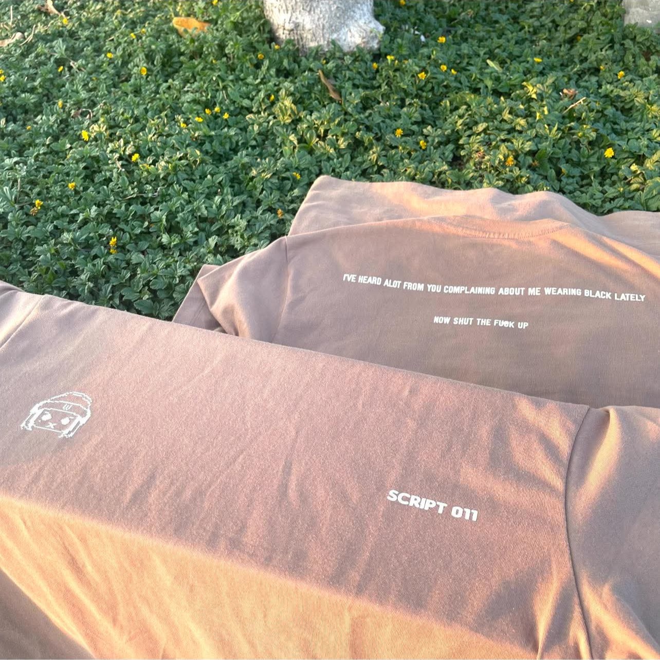 Brown "SUMMER" Tee